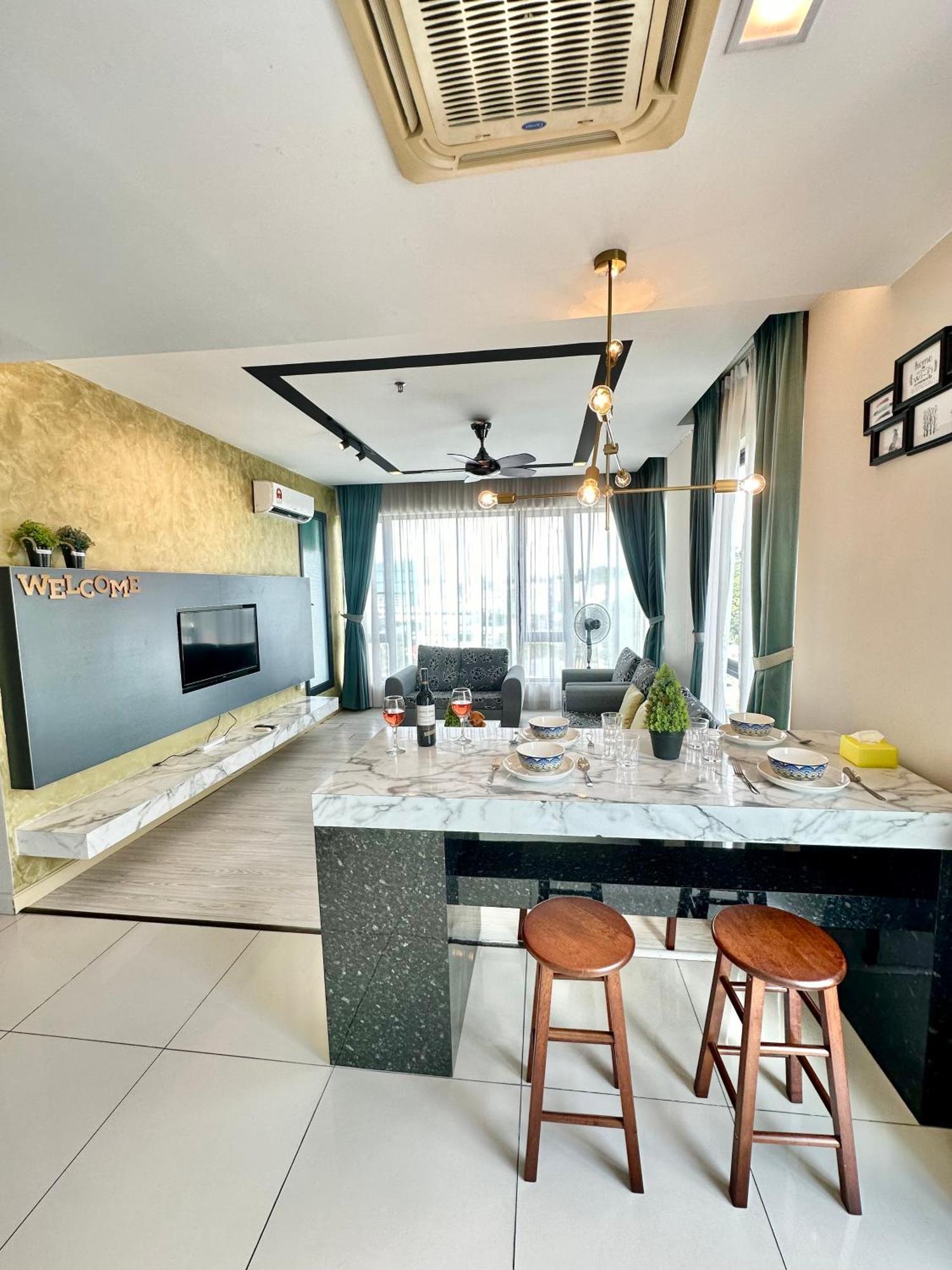Cozy Living Sky Apartment Kota Kinabalu Eksteriør bilde