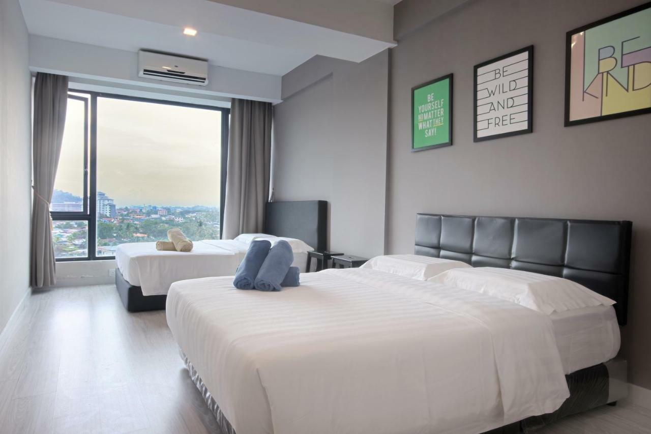 Cozy Living Sky Apartment Kota Kinabalu Eksteriør bilde